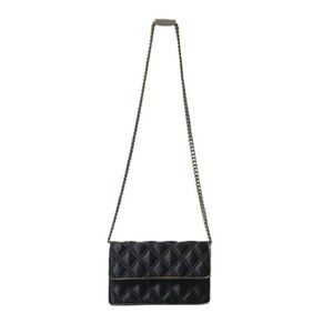 Marc Jacobs Metallic Quilted Shoulder Bag with Chain